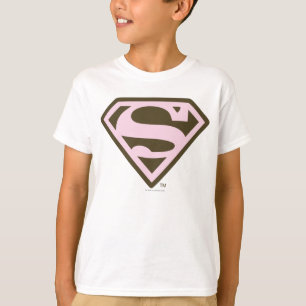 Logo "Supergirl Pink and Brown" T-Shirt