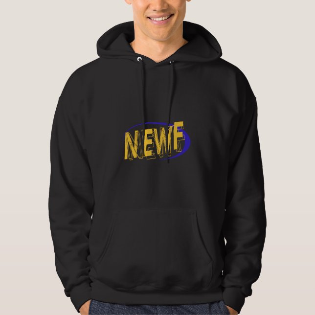 Logo-Sweatshirt das NEWF der Notta Bärn-Männer Hoodie (Vorderseite)