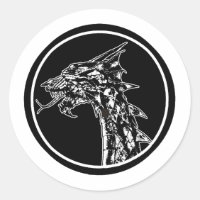 Logo-Symbol für die Silhouette von Schwarzweiß-Wal