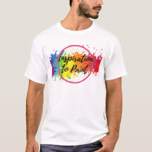 Logo-T-Shirt das ITP der Männer mit Farbe jeden