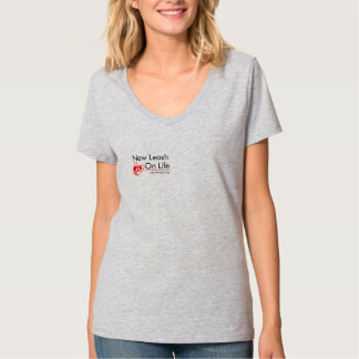 Logo-T - Shirt das NLOL der Frauen großer - Grau