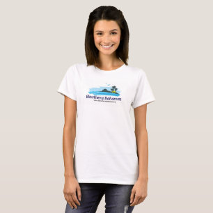 Logo-T - Shirt des Eleutheras Bahamas der Frauen