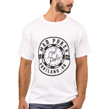 Logo-T-Shirt des MAD-Pokers