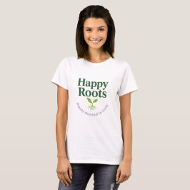 Logo-T-Shirt (Frontdruck) | Happy Roots T-Shirt