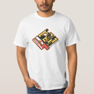 Logo-T-Stück der Skateboard-4ten T-Shirt