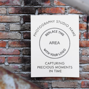 Logo-Tagline-Zitat für Fotostudios Poster