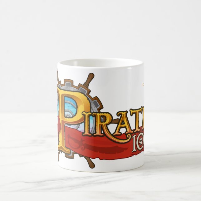 Logo-Tasse des Piraten-101 Tasse (Mittel)