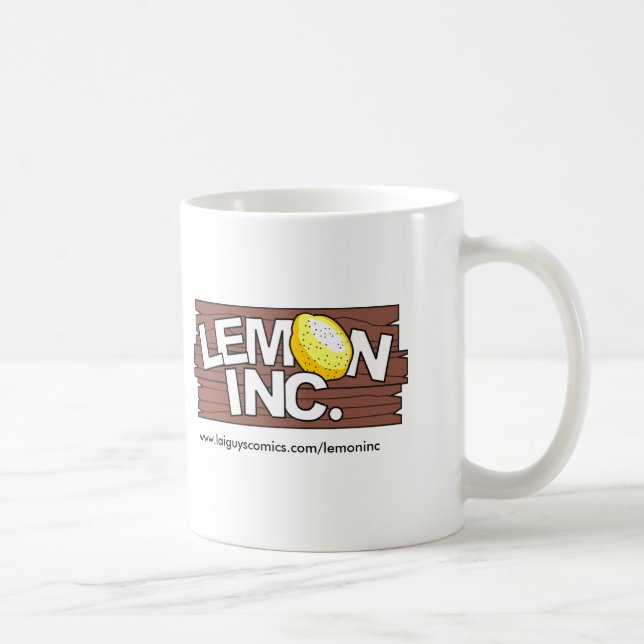 Logo-Tasse Lemon Inc. Tasse (Rechts)