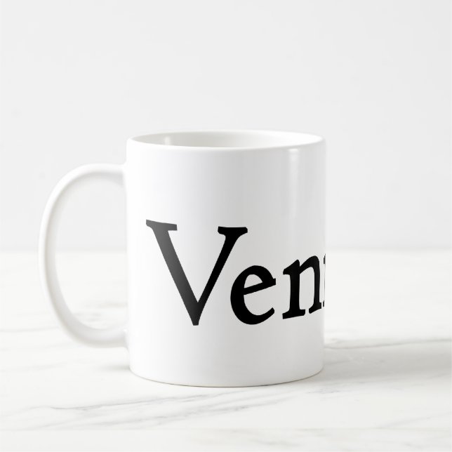 Logo-Tasse Venedigs 2,0 Kaffeetasse (Links)