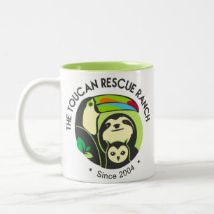 Logo-Tasse Zweifarbige Tasse