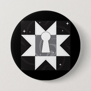 Logo-Taste -The Forgotten Rooms Quilt along Button
