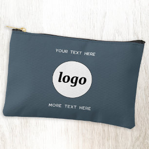 Logo Text Business Promotional Branding Holzkohle Zubehörtasche
