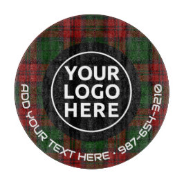 LOGO & TEXT | Maßgeschneidertes Business Glass Cut Schneidebrett