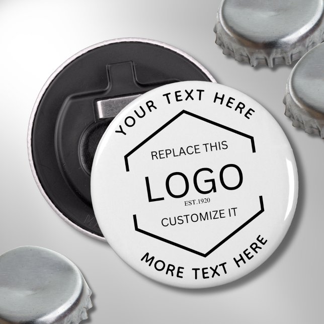Logo Text Weißer Hintergrund Werbeaktion Flaschenöffner (Von Creator hochgeladen)