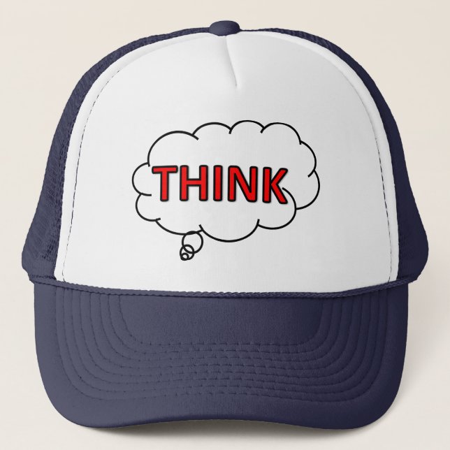 Logo "Think" Truckerkappe (Vorderseite)