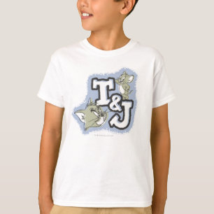 Logo "Tom and Jerry Initials" ausfüllen T-Shirt