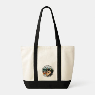 Logo-Tragetasche - schwarzer Griff Tragetasche