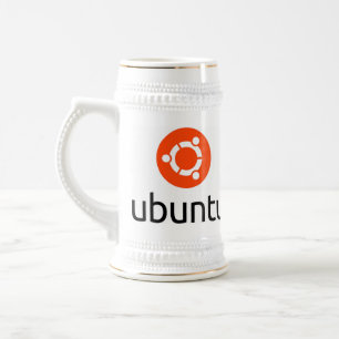 Logo Ubuntus Linux Bierglas