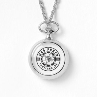 Logo-Uhr für MAD-Poker Armbanduhr