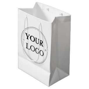 Logo-Unternehmen Corporate Mittlere Geschenktüte