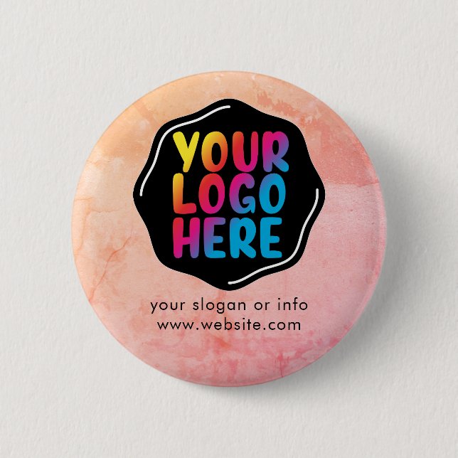 Logo-Unternehmen Firmenkundenspezifisch hinzufügen Button (Vorderseite)