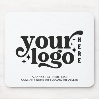 Logo-Unternehmen mit der Markenbezeichnung White P Mousepad