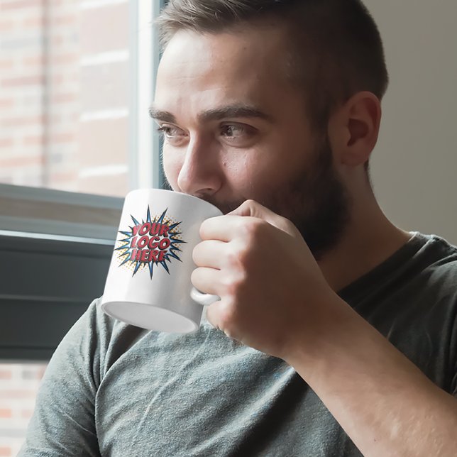 Logo-Upload Professionelles Geschäft Kaffeetasse (Von Creator hochgeladen)