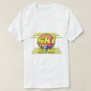 Logo Utah Ski aus den 1980ern T-Shirt