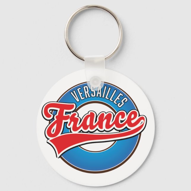 Logo Versailles Frankreich Schlüsselanhänger (Vorderseite)