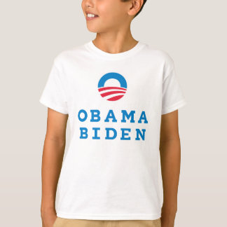 Logo-Vertikale Obama Biden "O" (Farbe) T-Shirt