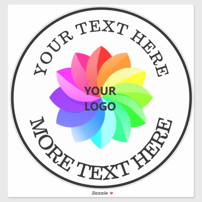 Logo Vinyl Sticker Decal für Fußbodenfenster oder  (Blatt)