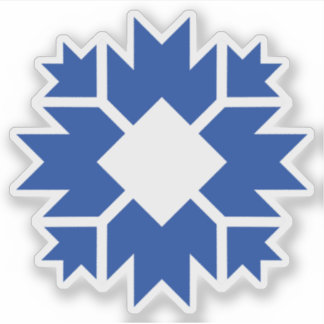 Logo von Bloomington, Indiana, USA Aufkleber
