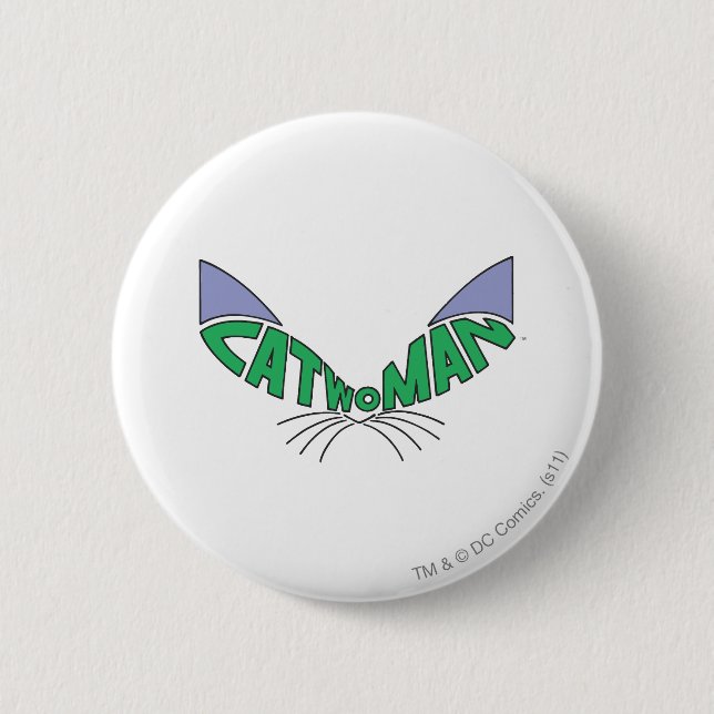 Logo von Catwoman Green Button (Vorderseite)