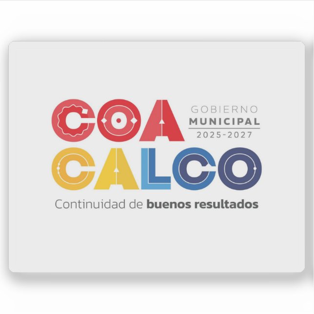 Logo von Coacalco de Berriozábal, Mexiko Aufkleber (Vorderseite)