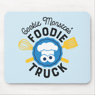 Logo von Cookie Monsters Foodie-LKW Mousepad