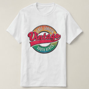 Logo von East London Südafrika T-Shirt
