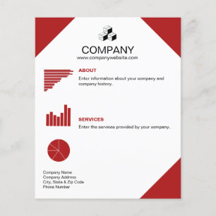 Logo von Editable Company Flyer