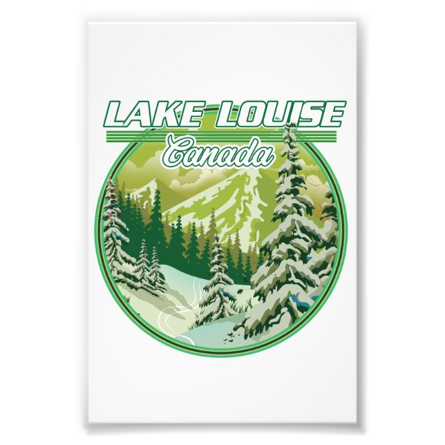 Logo von Lake Louise Canada Fotodruck (Vorne)
