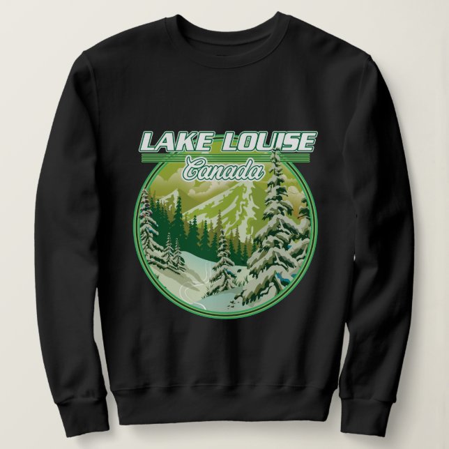 Logo von Lake Louise Canada Sweatshirt (Design vorne)