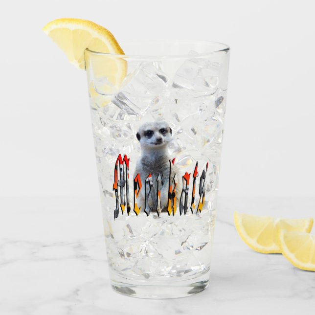 Logo von Meerkat und Meerkats Picture Glas (Vorderseite Ice)