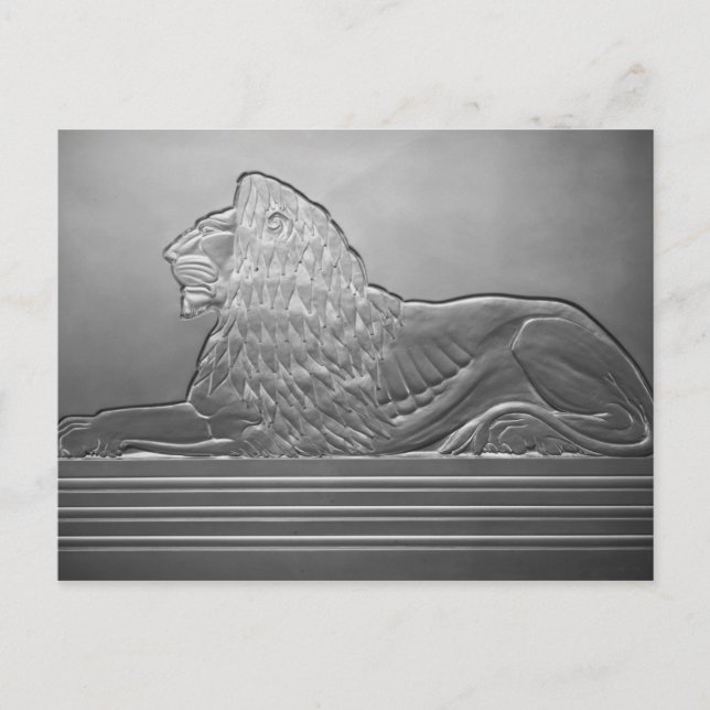Logo von MGM Lowes Postkarte (Vorderseite)