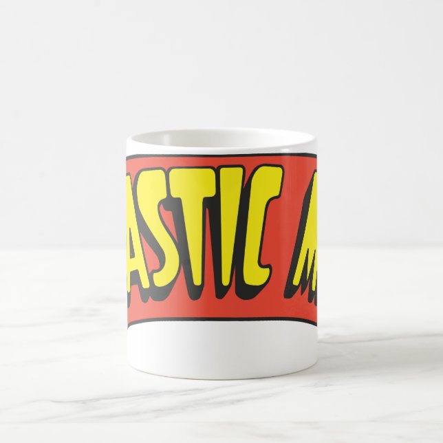 Logo von Plastic Man Kaffeetasse (Mittel)