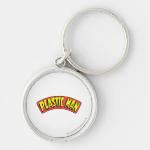 Logo von Plastic Man Schlüsselanhänger