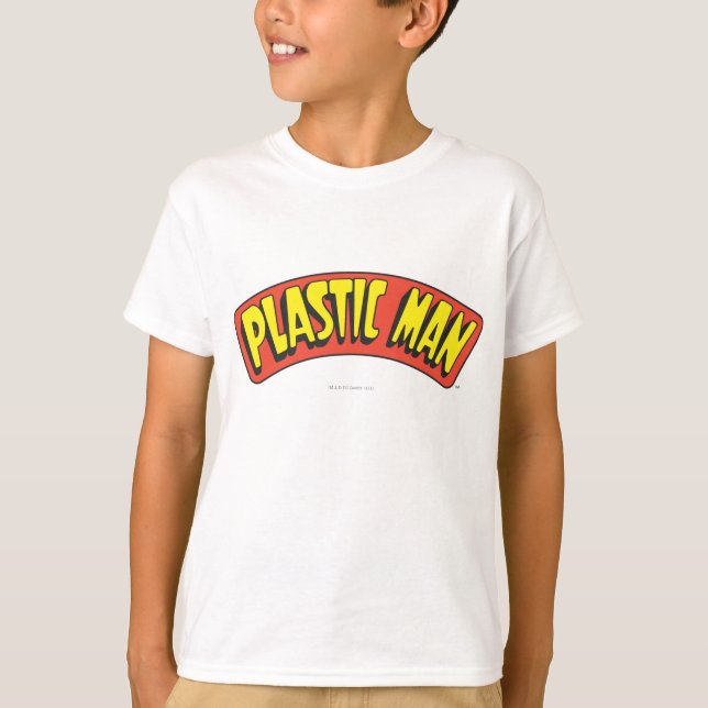 Logo von Plastic Man T-Shirt (Vorderseite)