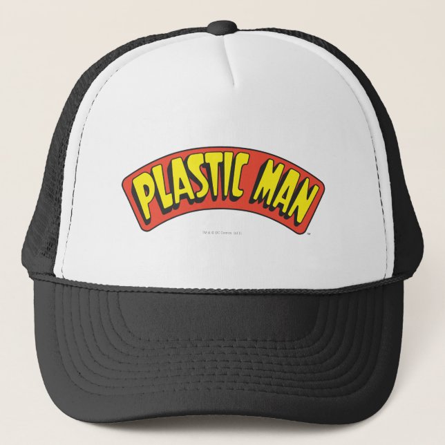 Logo von Plastic Man Truckerkappe (Vorderseite)