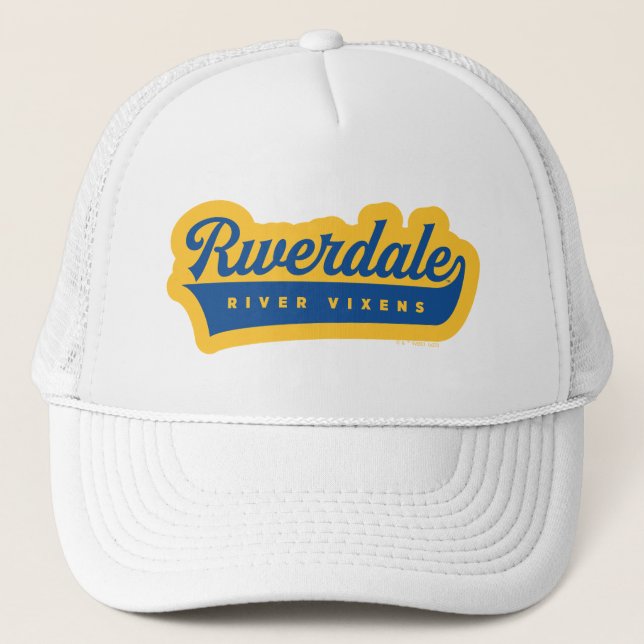 Logo von Riverdale River Vixens Truckerkappe (Vorderseite)
