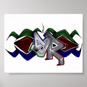 Logo von SkyRoot Grafitti Poster