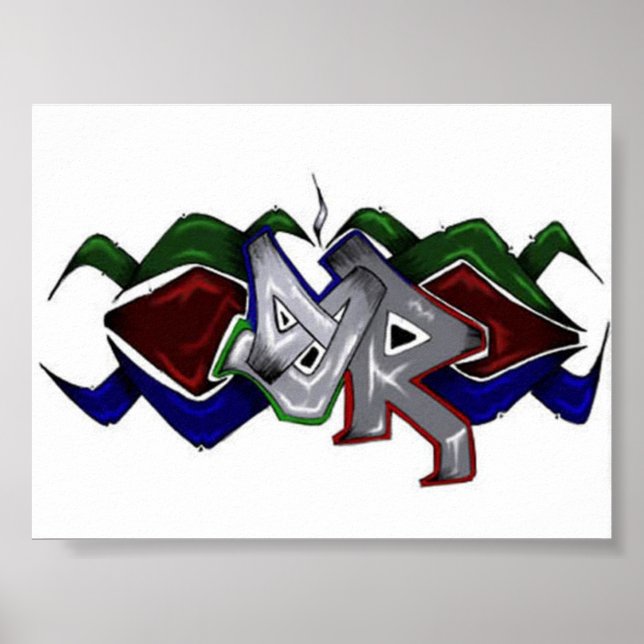Logo von SkyRoot Grafitti Poster (Vorne)