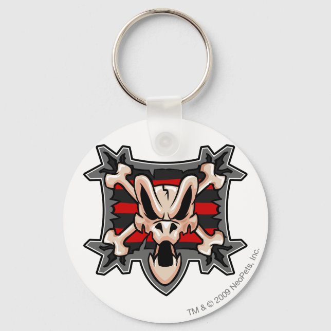 Logo von Team Krawk Island Schlüsselanhänger (Vorderseite)