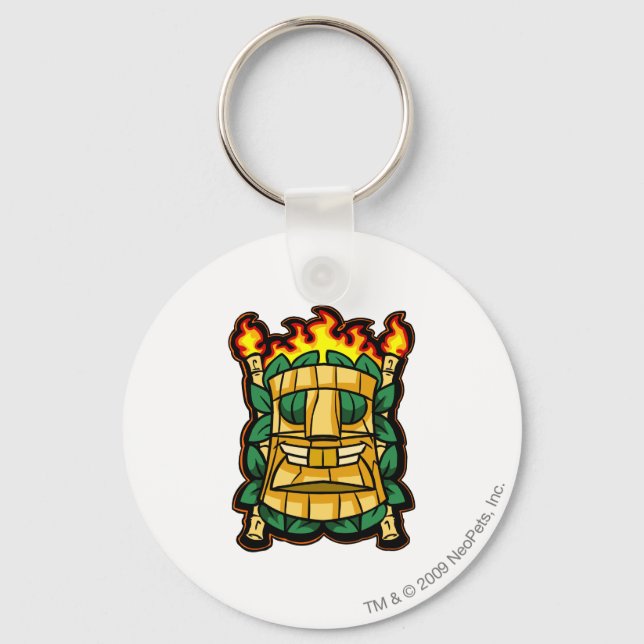 Logo von Team Mystery Island Schlüsselanhänger (Vorderseite)